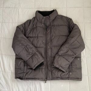 Men Andrew Marc Puffer Coat Mid Length in Dark Brown Size Extra Large